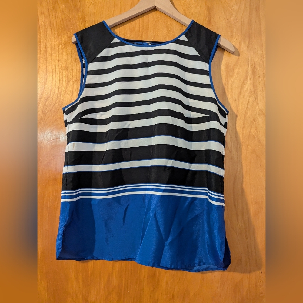 Black & White Strip Top